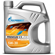 Масло моторное Gazpromneft Premium C3 5W-30 (4 л)
