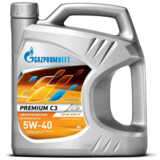Масло моторное Gazpromneft Premium C3 5W-40 (4 л)
