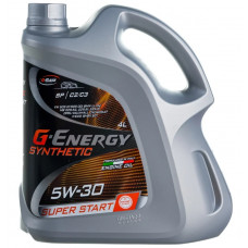 Масло моторное G-Energy Synthetic Super Start 5W-30 (4 л)
