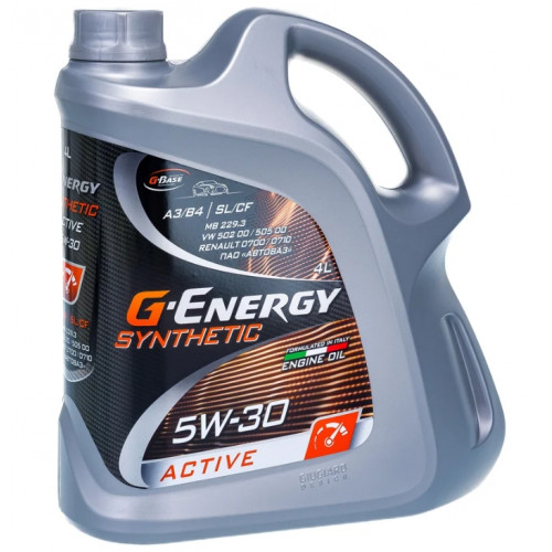 Масло моторное G-Energy Synthetic Active 5W-30 (4 л)