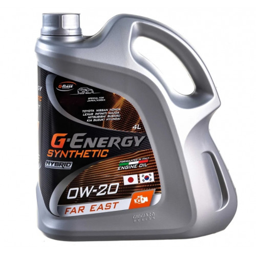 Масло моторное G-Energy Synthetic Far East 0W-20 (4 л)