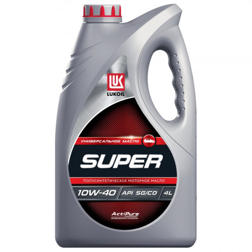 Масло моторное LUKOIL SUPER 10W-40 (4 л)