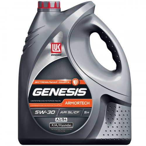 Масло моторное ЛУКОЙЛ GENESIS ARMORTECH A3/B4 5W-30 (5 л)