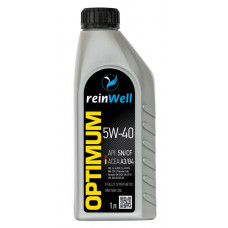 Масло моторное ReinWell 5W-40 А3/В4 (1 л)
