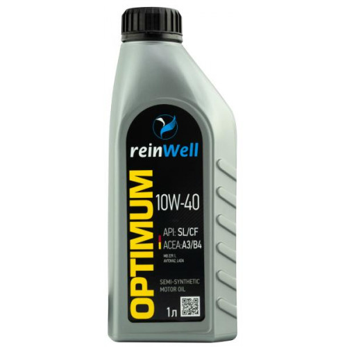 Масло моторное ReinWell 10W-40 A3/B4 (1 л)
