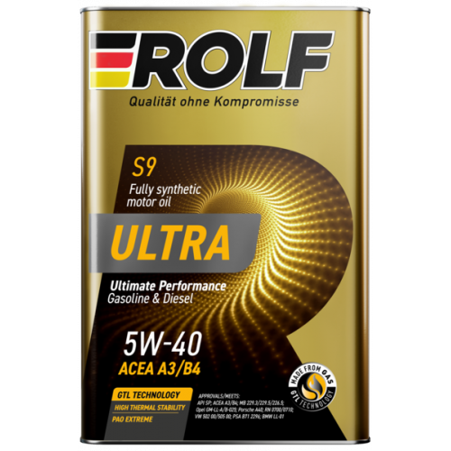 Масло моторное Rolf Ultra 5W-40 A3/B4 SP (1 л)
