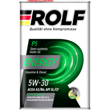Масло моторное Rolf Energy 5W-30 A3/B4 SL/CF (4 л)