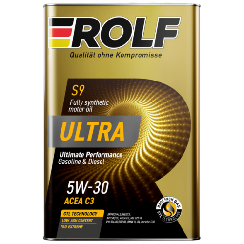 Масло моторное Rolf Ultra 5W-30 C3 SN/CF (1 л)