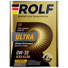 Масло моторное Rolf Ultra 0W-30 A3/B4 SL/CF (4 л)