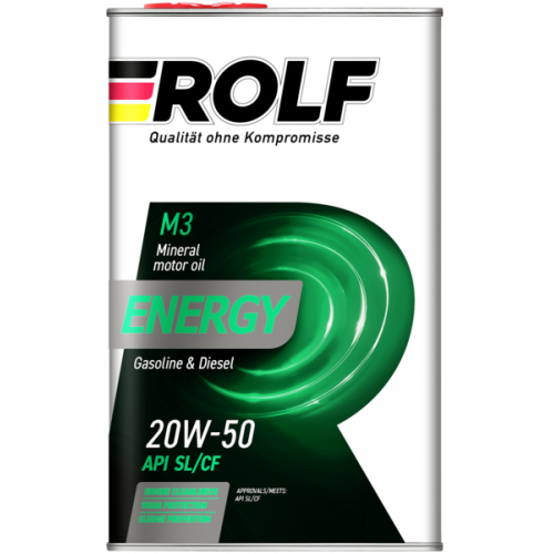 Масло моторное Rolf Energy 20W-50 SL/CF (1 л)