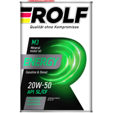 Масло моторное Rolf Energy 20W-50 SL/CF (4 л)
