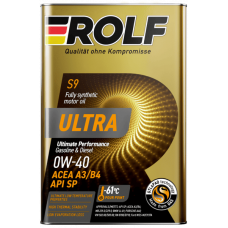 Масло моторное Rolf Ultra 0W-40 A3/B4 SP (1 л)