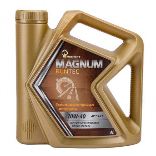 Масло моторное Rosneft Magnum Runtec 10W-40 (4 л)