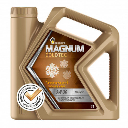 Масло моторное Rosneft Magnum Coldtec 5W-30 (4 л)
