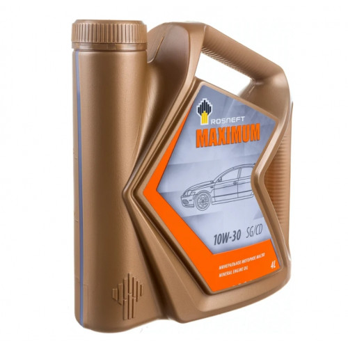 Масло моторное Rosneft Maximum 10W-30 (4 л)