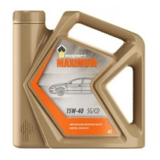 Масло моторное Rosneft Maximum 15W-40 (4 л)
