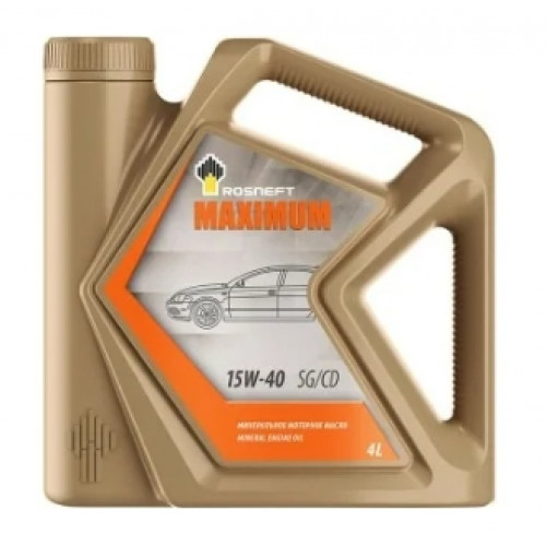 Масло моторное Rosneft Maximum 15W-40 (4 л)
