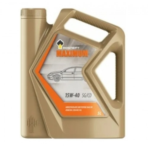 Масло моторное Rosneft Maximum 15W-40 (5 л)