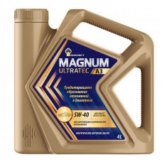 Масло моторное Rosneft Magnum Ultratec A3 5W-40 (4 л)
