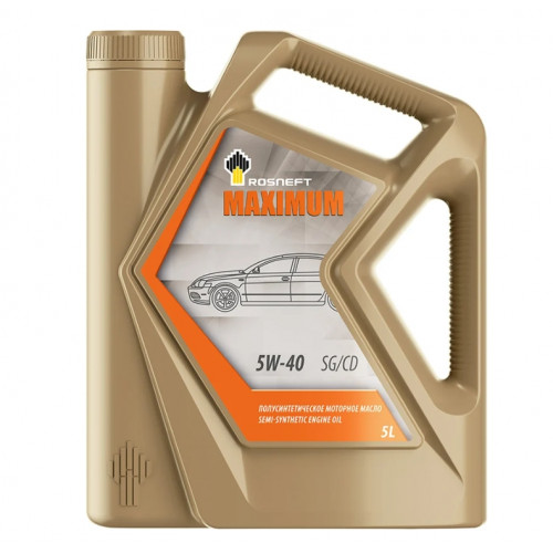Масло моторное Rosneft Maximum 5W-40 (5 л)