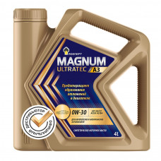 Масло моторное Rosneft Magnum Ultratec A3 0W-30 (4 л)
