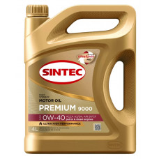 Масло моторное Sintec Premium 9000 0W-40 A3/B4 (4 л)
