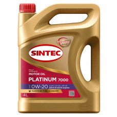 Масло моторное Sintec Platinum 7000 0W-20 (4 л)
