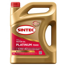 Масло моторное Sintec Platinum 7000 10W-40 A3/B4 (4 л)
