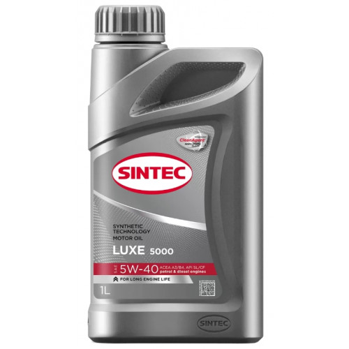 Масло моторное Sintec Luxe 5000 5W-40 A3/B4 (1 л)