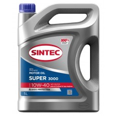 Масло моторное Sintec Super 3000 10W-40 (5 л)
