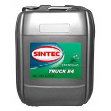 Масло моторное Sintec Truck 10W-40 E4/E7 (20 л)