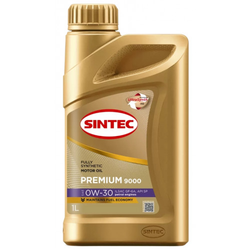 Масло моторное Sintec Premium 9000 SAE 0W-30 (1 л)
