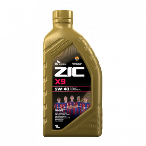 Моторное масло ZIC X9 5W-40: надежность и защита вашего двигателя