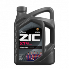 Моторное масло ZIC X7 LS 10W-40 (4 л)
