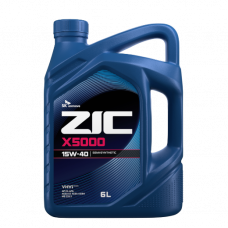 Масло моторное ZIC X5000 15W-40 (6 л)
