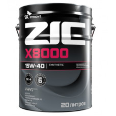 Масло моторное ZIC X8000 15W-40 (20 л)
