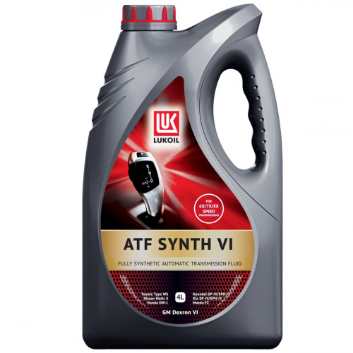 Масло трансмиссионное LUKOIL ATF SYNTH VI (4 л)