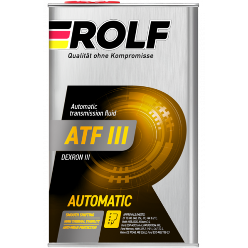 Масло трансмиссионное Rolf ATF III (1 л)