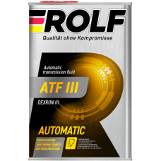 Масло трансмиссионное Rolf ATF III (4 л)