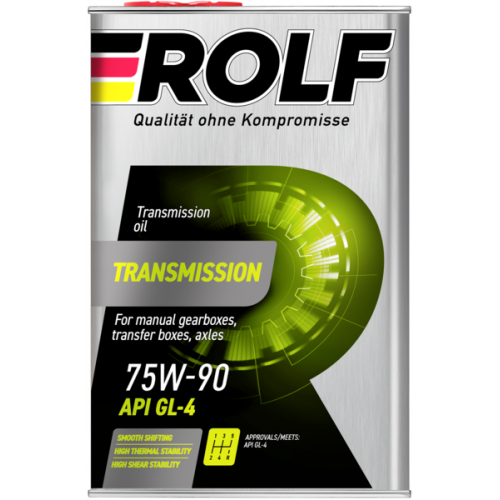 Масло трансмиссионное Rolf 75W-90 GL-4 (4 л)