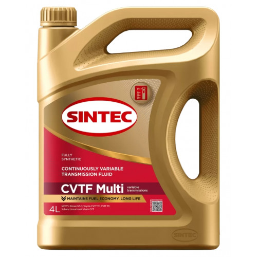 Масло трансмиссионное Sintec CVTF Multi (4 л)