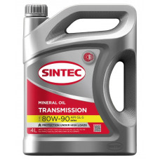Масло трансмиссионное Sintec Transmission 80W-90 GL-5 (4 л)