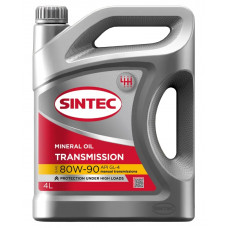 Масло трансмиссионное Sintec Transmission 80W-90 GL-4 (4 л)