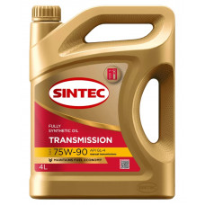 Масло трансмиссионное Sintec Transmission 75W-90 GL-4 (4 л)