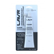 Герметик-прокладка прозрачный высокотемпературный Clear LAVR (70 г)