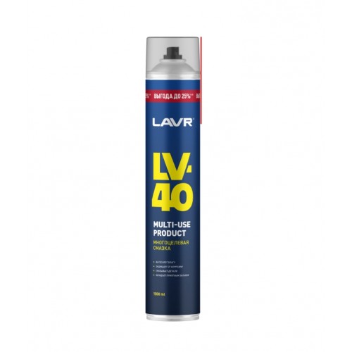 Смазка многоцелевая LV-40 LAVR (1 л)