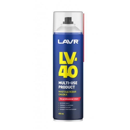 Смазка многоцелевая проникающая LV-40 LAVR (650 мл)