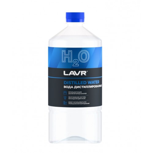 Вода дистиллированная LAVR (1 л)