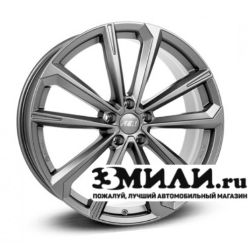 Диск 8.0x18 5x1120 ET39 D66.60 AEZ Aruba dark Антрацитовый с полированной лицевой поверхностью