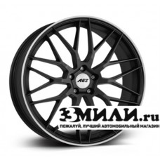 Диск 9.0x20 5x1080 ET40 D70.10 AEZ Crest dark Антрацитовый матовый с полированным ободом